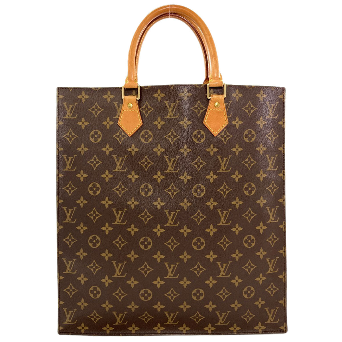 LOUIS VUITTON M51140 Sac Plat Tote Bag Monogram canvas Ladies [Used]