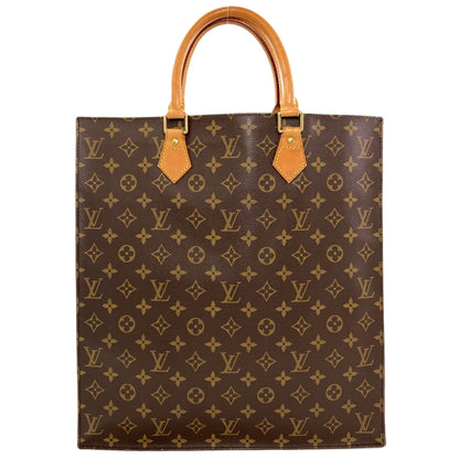LOUIS VUITTON M51140 Sac Plat Tote Bag Monogram canvas Ladies [Used]