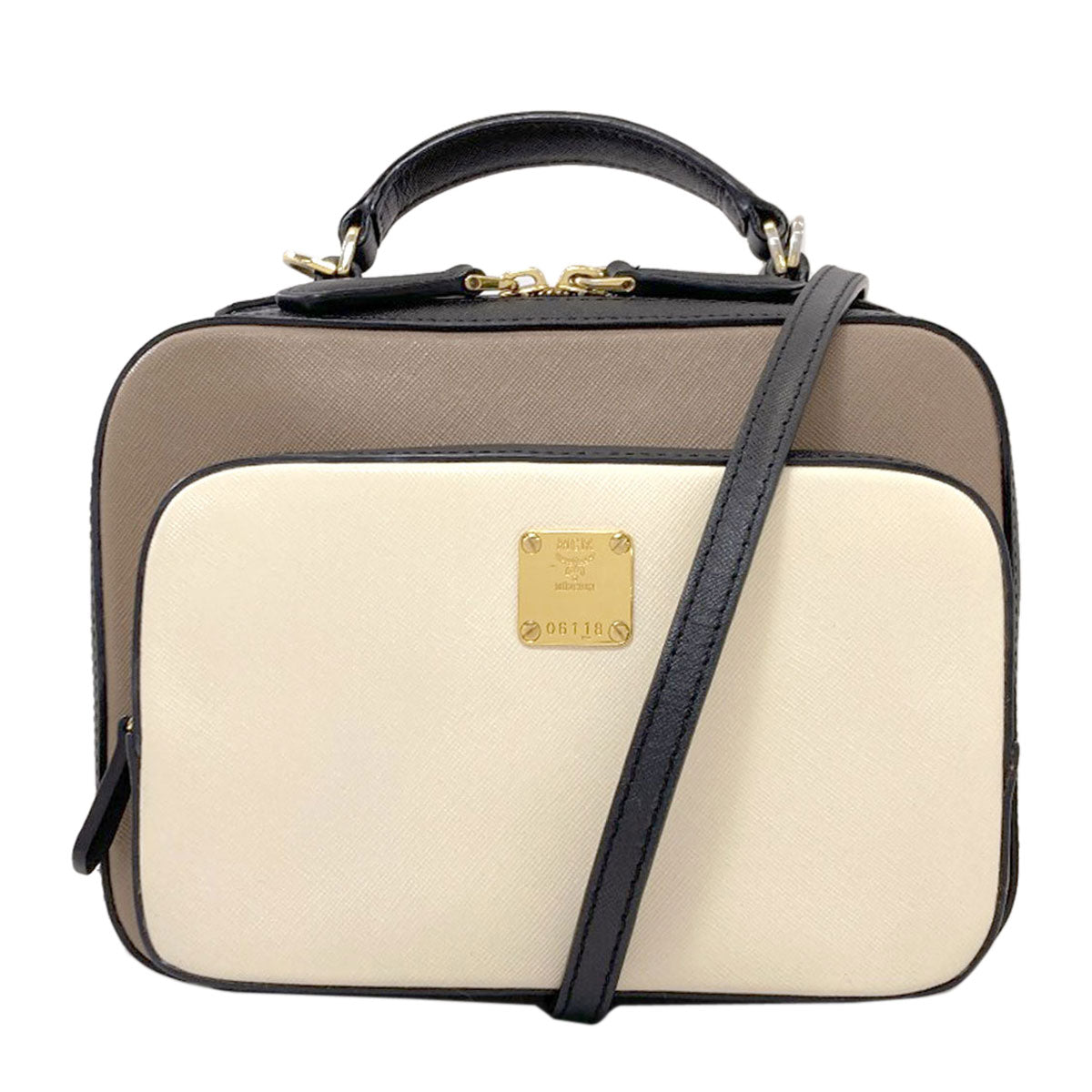 MCM Bicolor 2WAY Handbag PVC Ladies [Used]