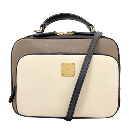 MCM Bicolor 2WAY Handbag PVC Ladies [Used]