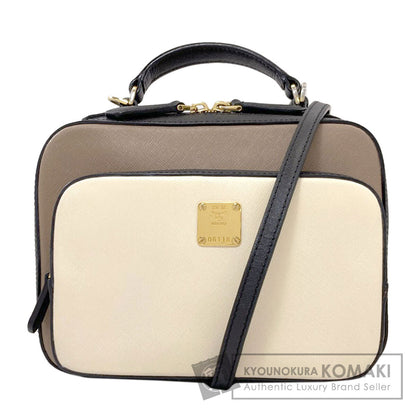 MCM Bicolor 2WAY Handbag PVC Ladies [Used]