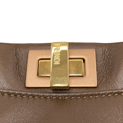 FENDI Peekaboo Mini 2WAY Handbag Leather Ladies [Used]
