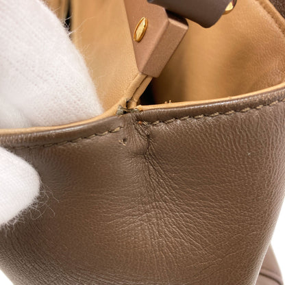 FENDI Peekaboo Mini 2WAY Handbag Leather Ladies [Used]