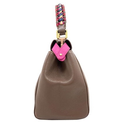 FENDI Peekaboo Mini 2WAY Handbag Leather Ladies [Used]