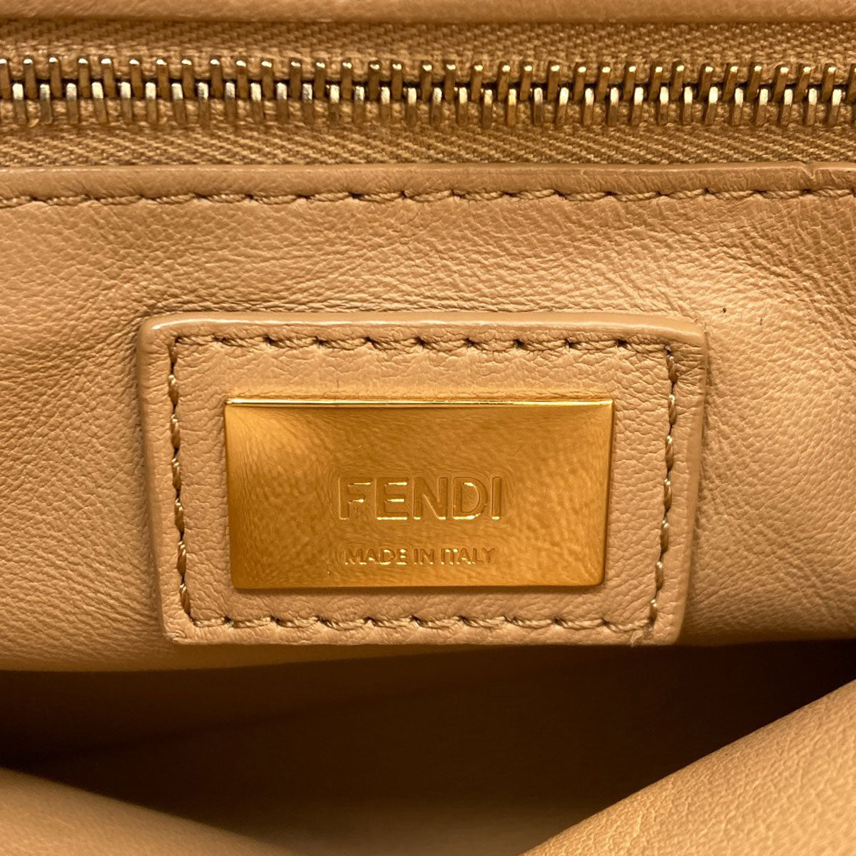 FENDI Peekaboo Mini 2WAY Handbag Leather Ladies [Used]