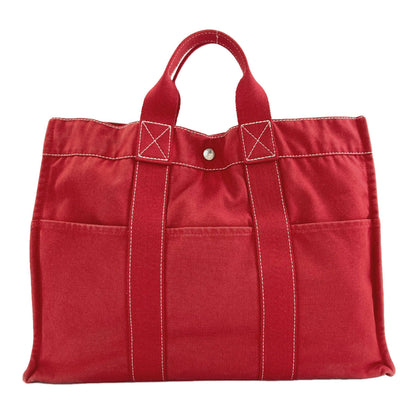 HERMES Deauville Handbag Canvas Ladies [Used]