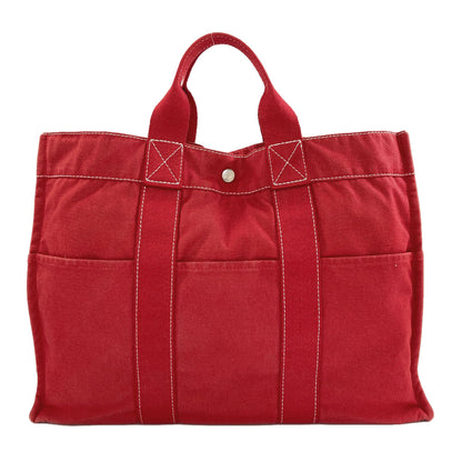 HERMES Deauville Handbag Canvas Ladies [Used]