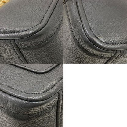 MARC JACOBS Snapshot Double J Shoulder Bag Leather Ladies [Used]