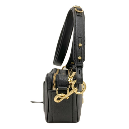 MARC JACOBS Snapshot Double J Shoulder Bag Leather Ladies [Used]