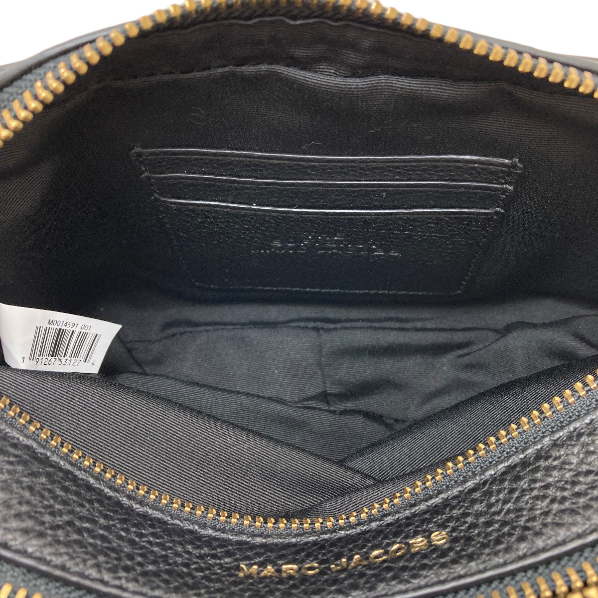 MARC JACOBS Snapshot Double J Shoulder Bag Leather Ladies [Used]
