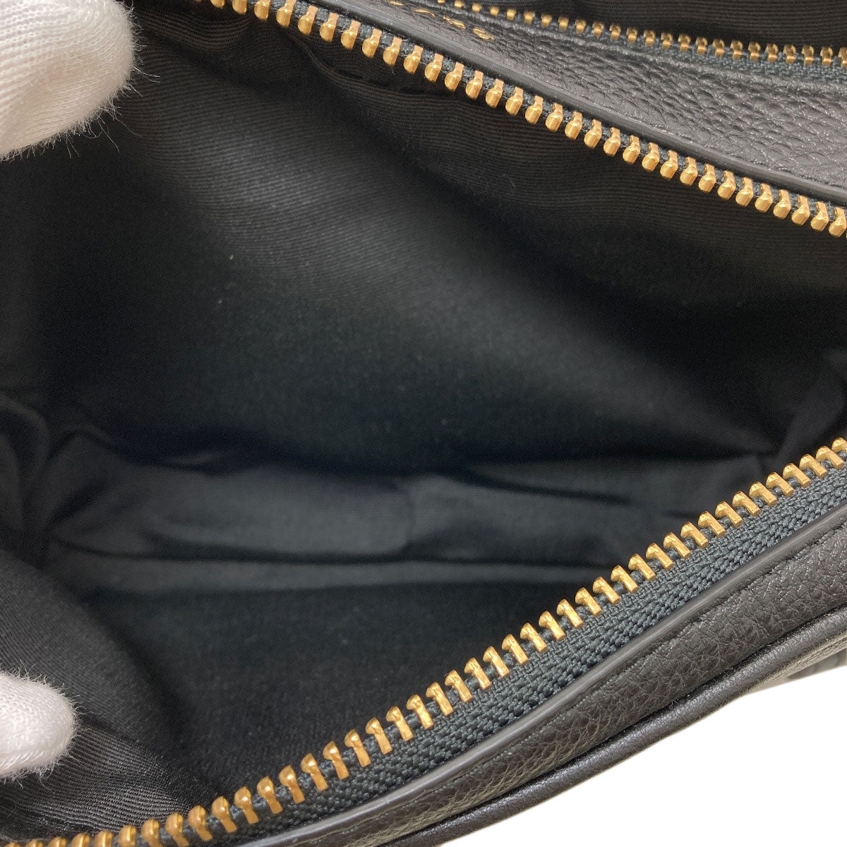 MARC JACOBS Snapshot Double J Shoulder Bag Leather Ladies [Used]