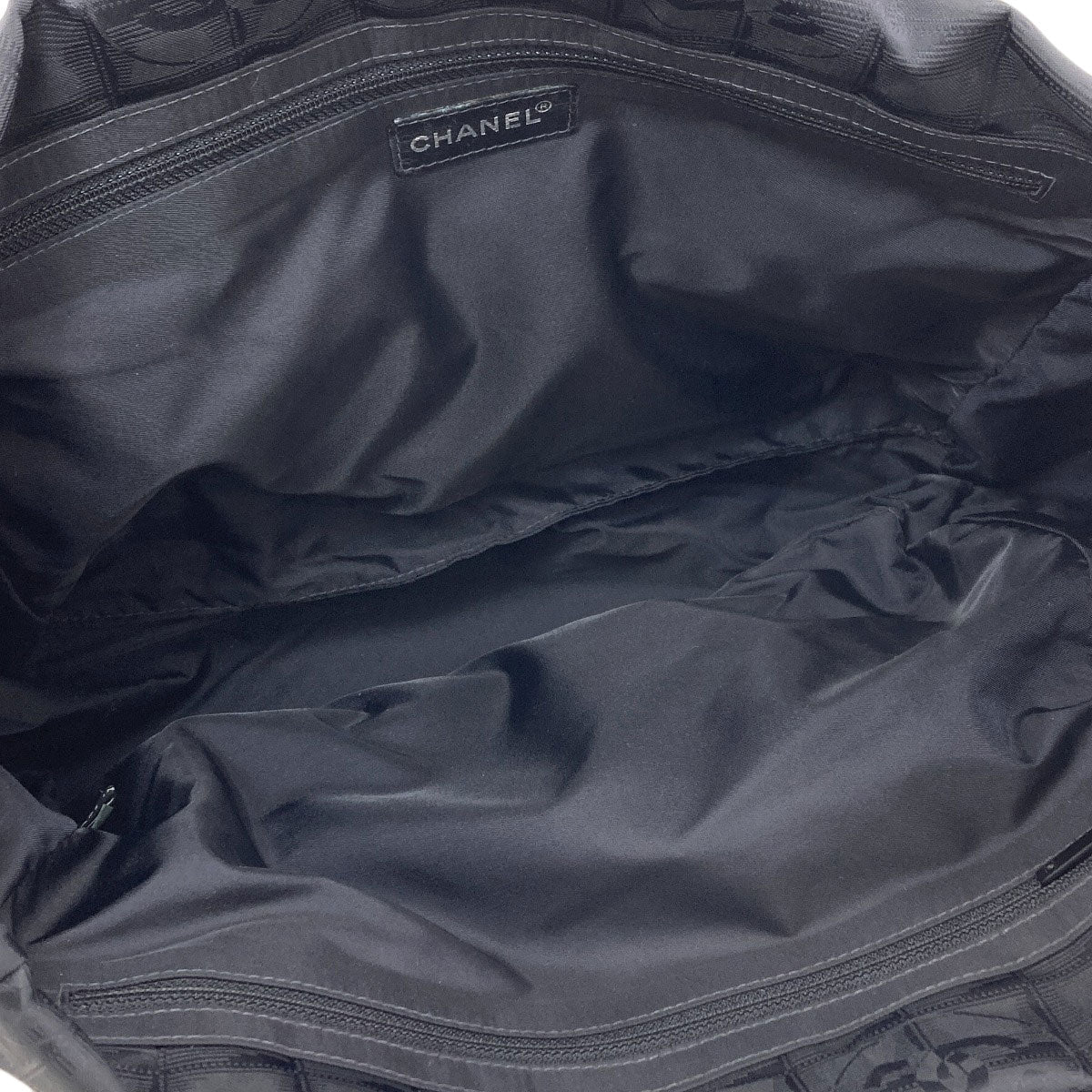 CHANEL New Travel Line MM Tote Bag Nylon Ladies [Used]