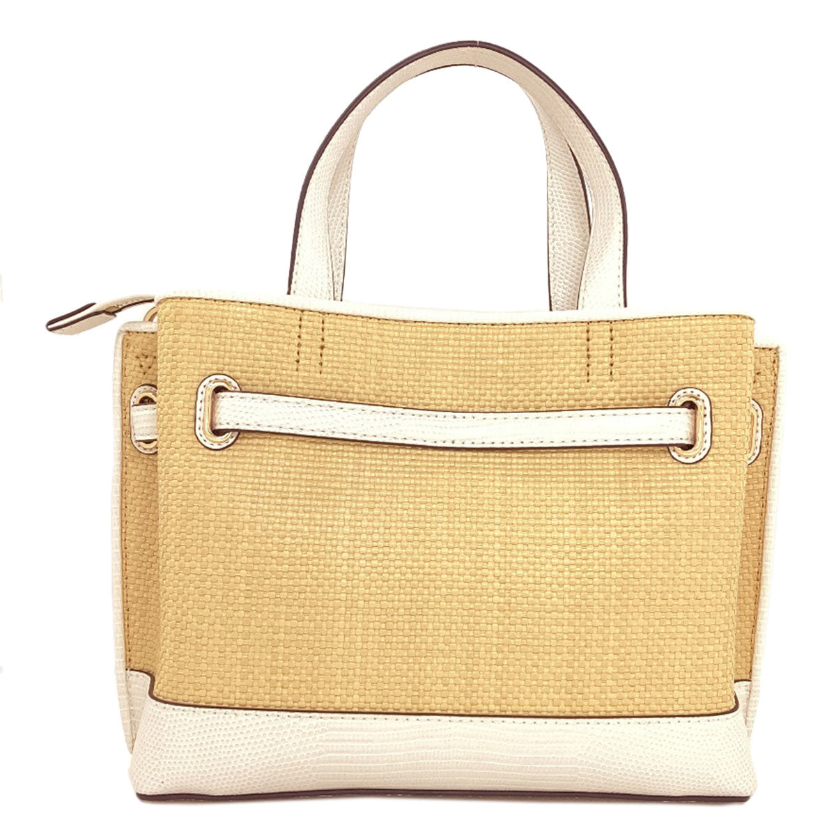 Michael Kors Emilia 2WAY Handbag Leather Straw-like materialLadies [Used]