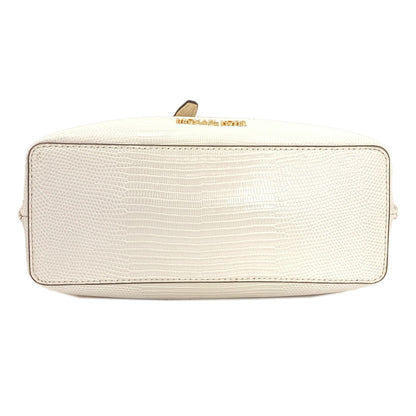 Michael Kors Emilia 2WAY Handbag Leather Straw-like materialLadies [Used]