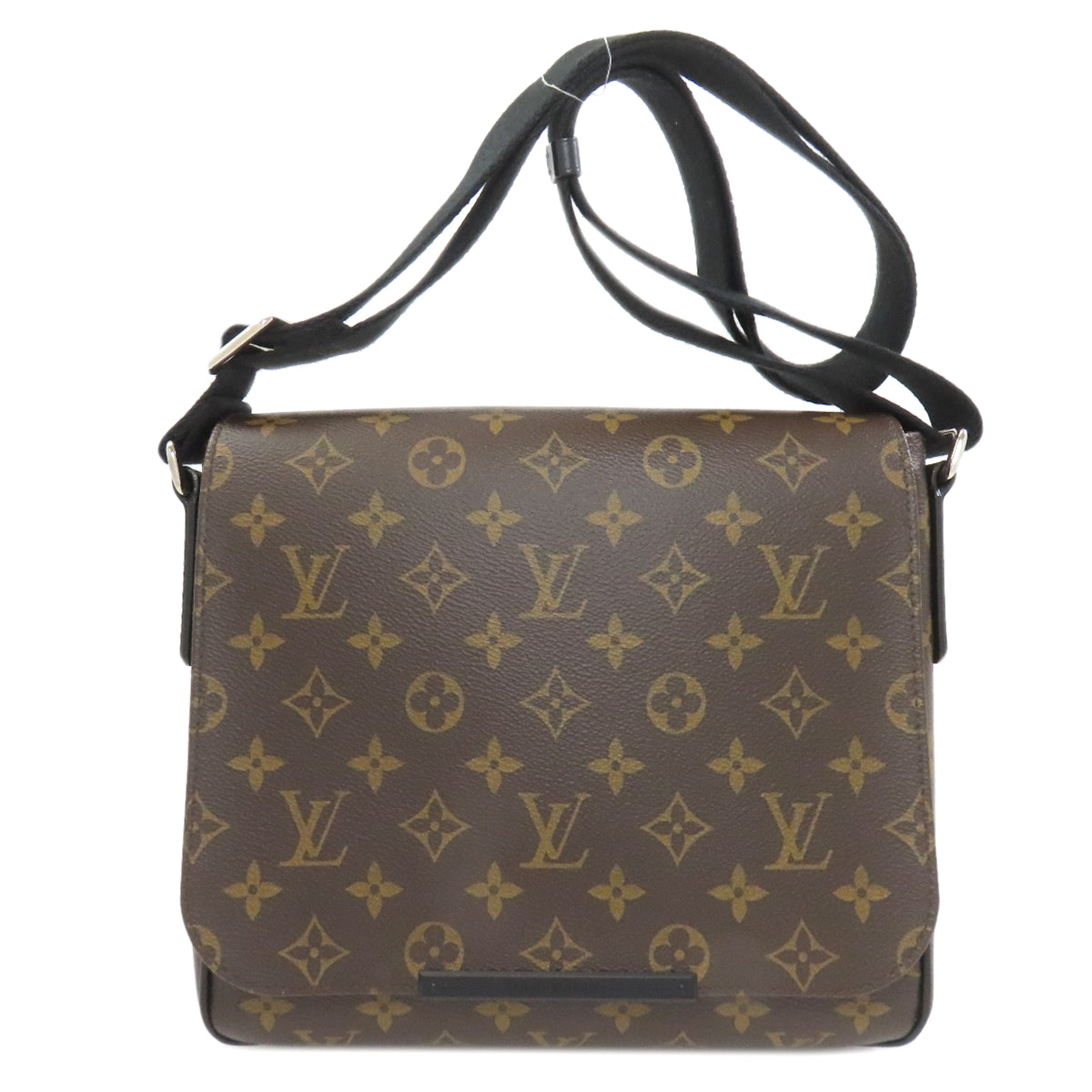 LOUIS VUITTON M40935 District PM Shoulder Bag Monogram Macassar Ladies [Used]