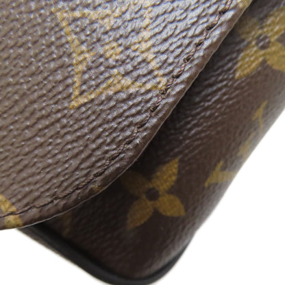 LOUIS VUITTON M40935 District PM Shoulder Bag Monogram Macassar Ladies [Used]