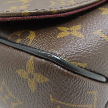 LOUIS VUITTON M40935 District PM Shoulder Bag Monogram Macassar Ladies [Used]