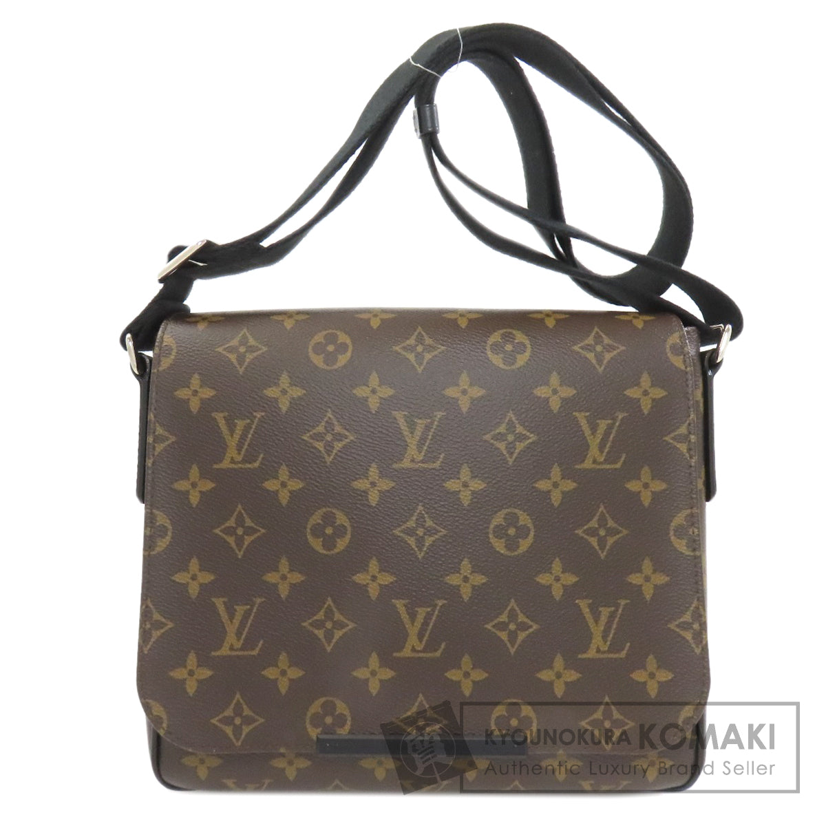 LOUIS VUITTON M40935 District PM Shoulder Bag Monogram Macassar Ladies [Used]
