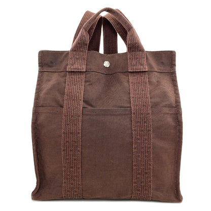 HERMES Her Line Ad MM Backpack Â· Daypack Canvas Ladies [Used]