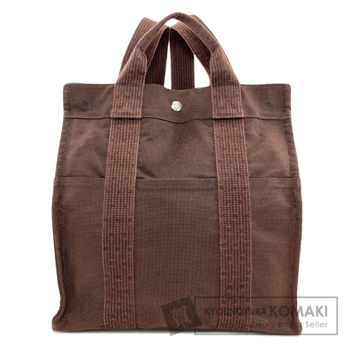 HERMES Her Line Ad MM Backpack Â· Daypack Canvas Ladies [Used]