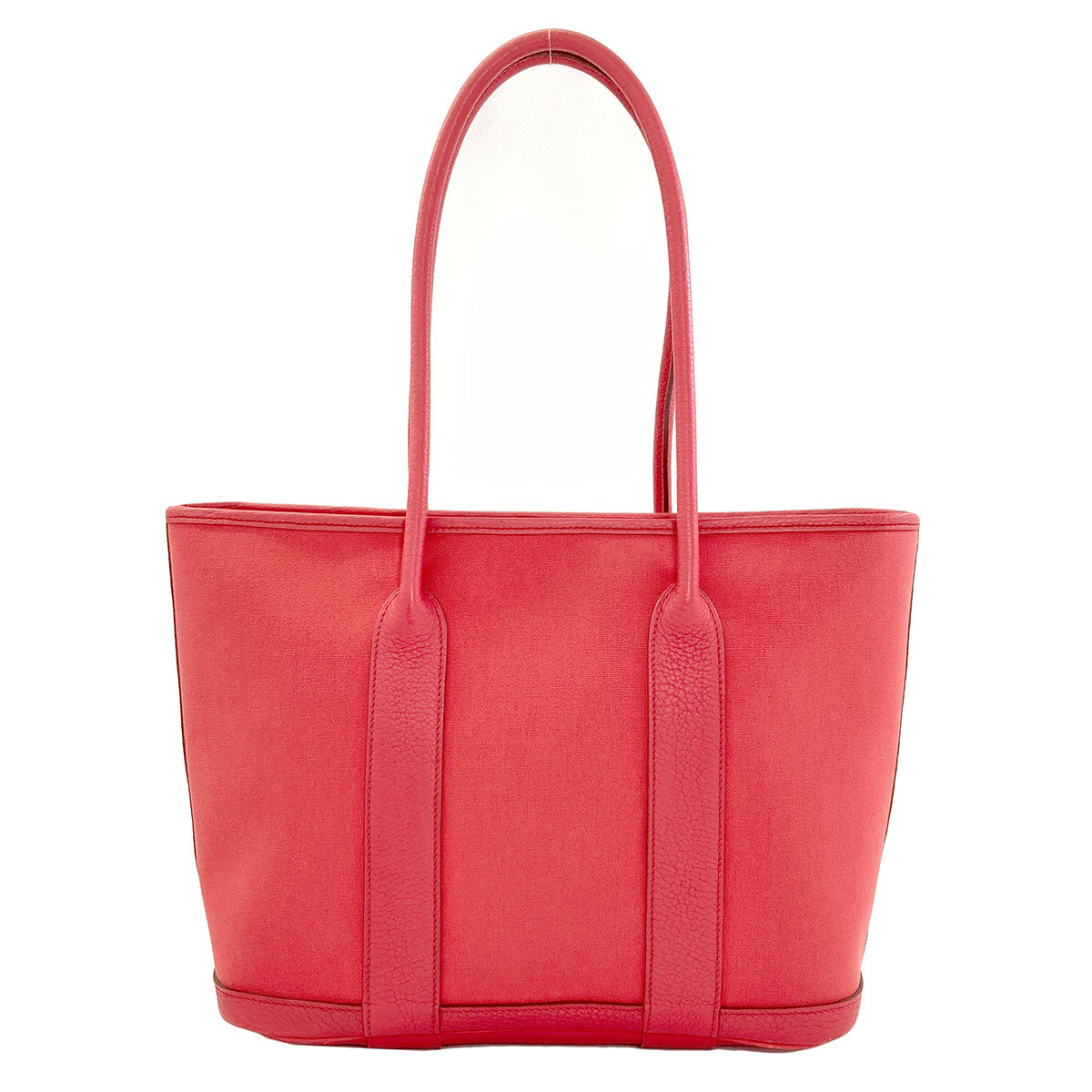 HERMES Garden Zip PM SilverHardware Tote Bag Towar Officche Ladies [Used]