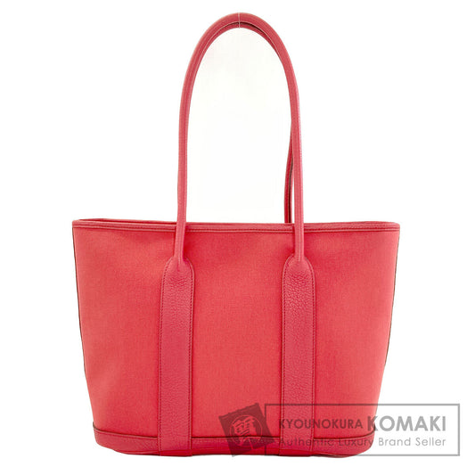 HERMES Garden Zip PM SilverHardware Tote Bag Towar Officche Ladies [Used]