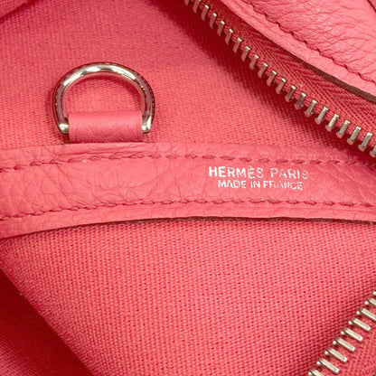 HERMES Garden Zip PM SilverHardware Tote Bag Towar Officche Ladies [Used]