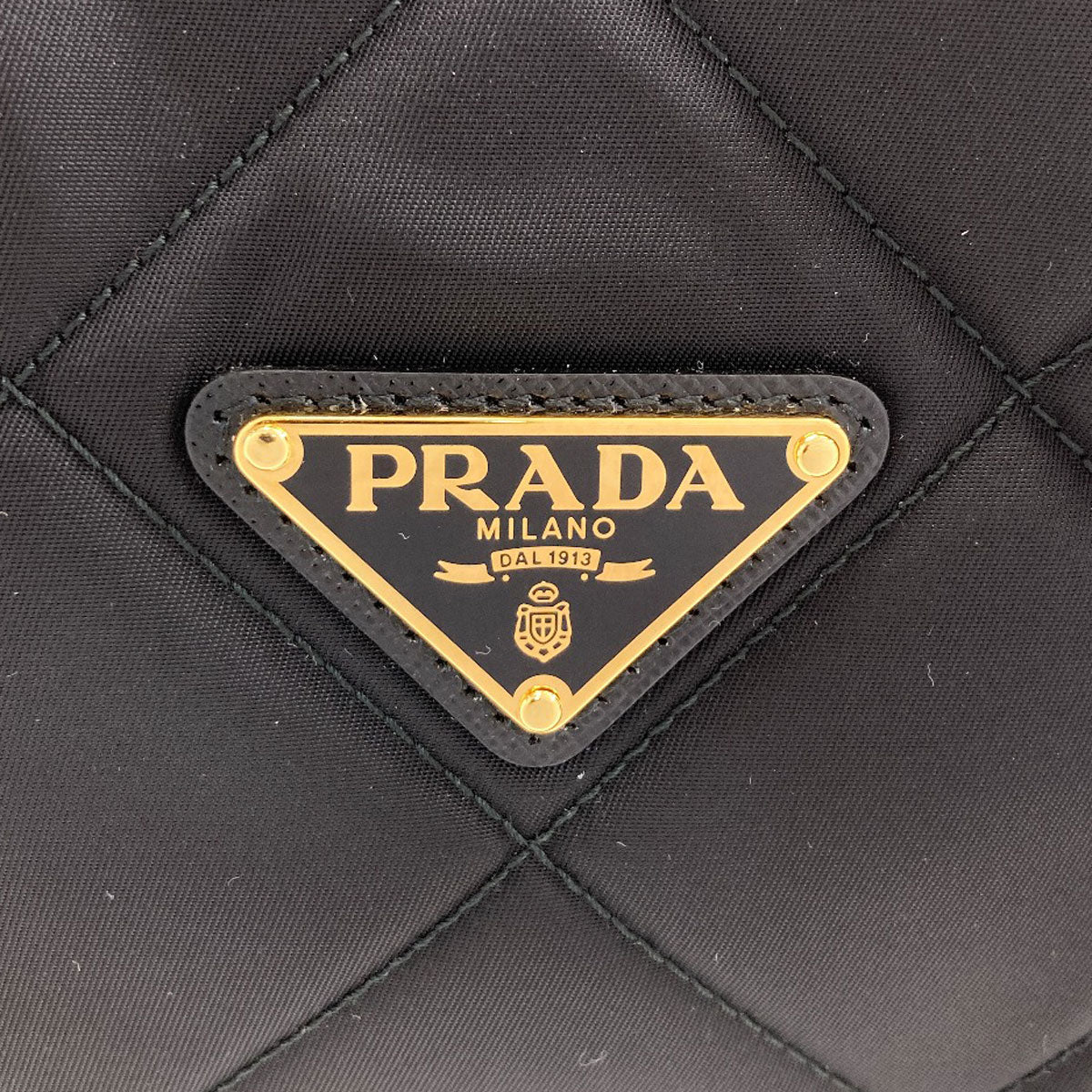 PRADA Logo Hardware Chain Shoulder Shoulder Bag Nylon Ladies [Used]