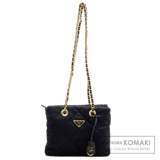 PRADA Logo Hardware Chain Shoulder Shoulder Bag Nylon Ladies [Used]