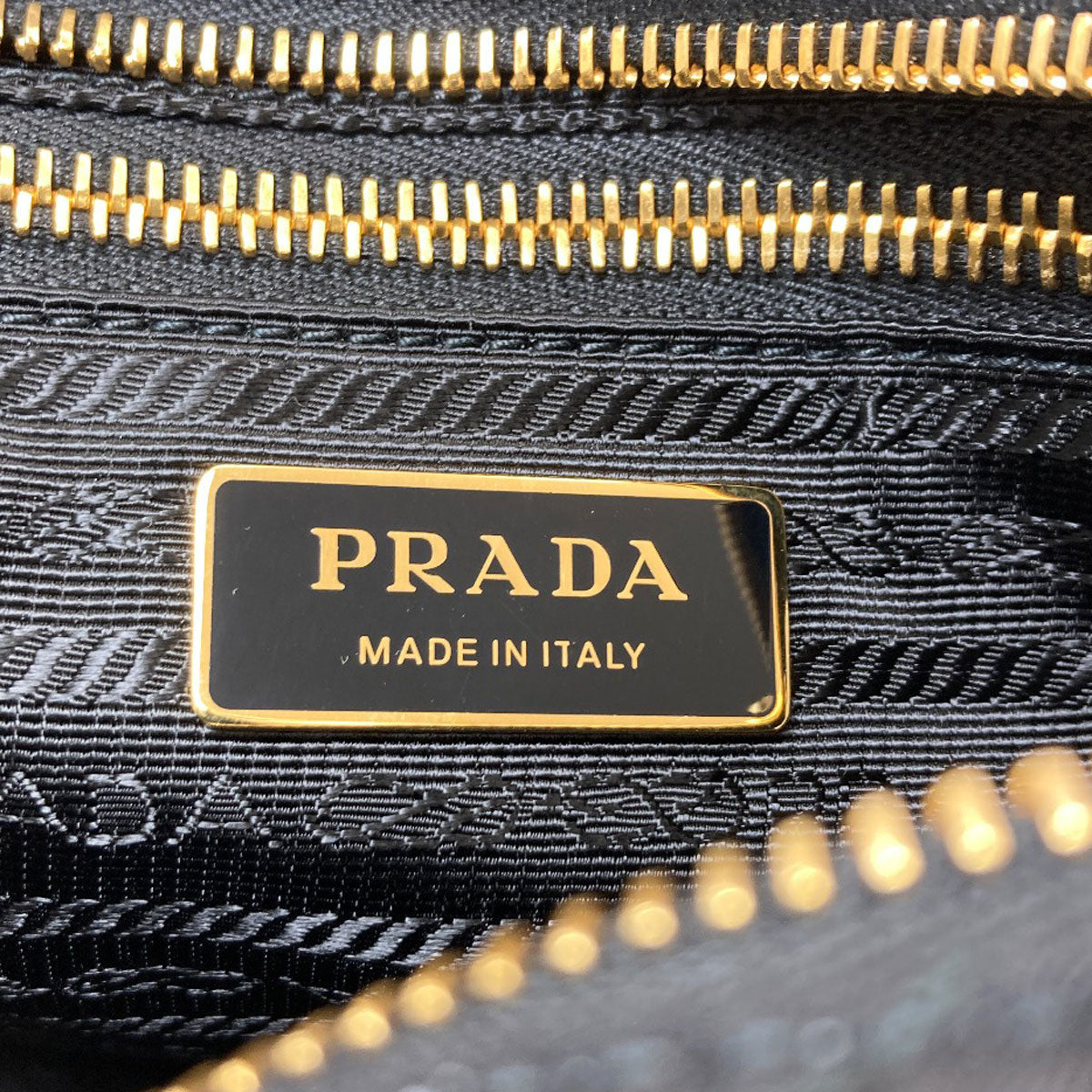 PRADA Logo Hardware Chain Shoulder Shoulder Bag Nylon Ladies [Used]