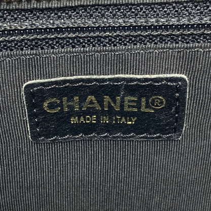 CHANEL Chocolate Bar GoldHardware Tote Bag Lambskin Ladies [Used]