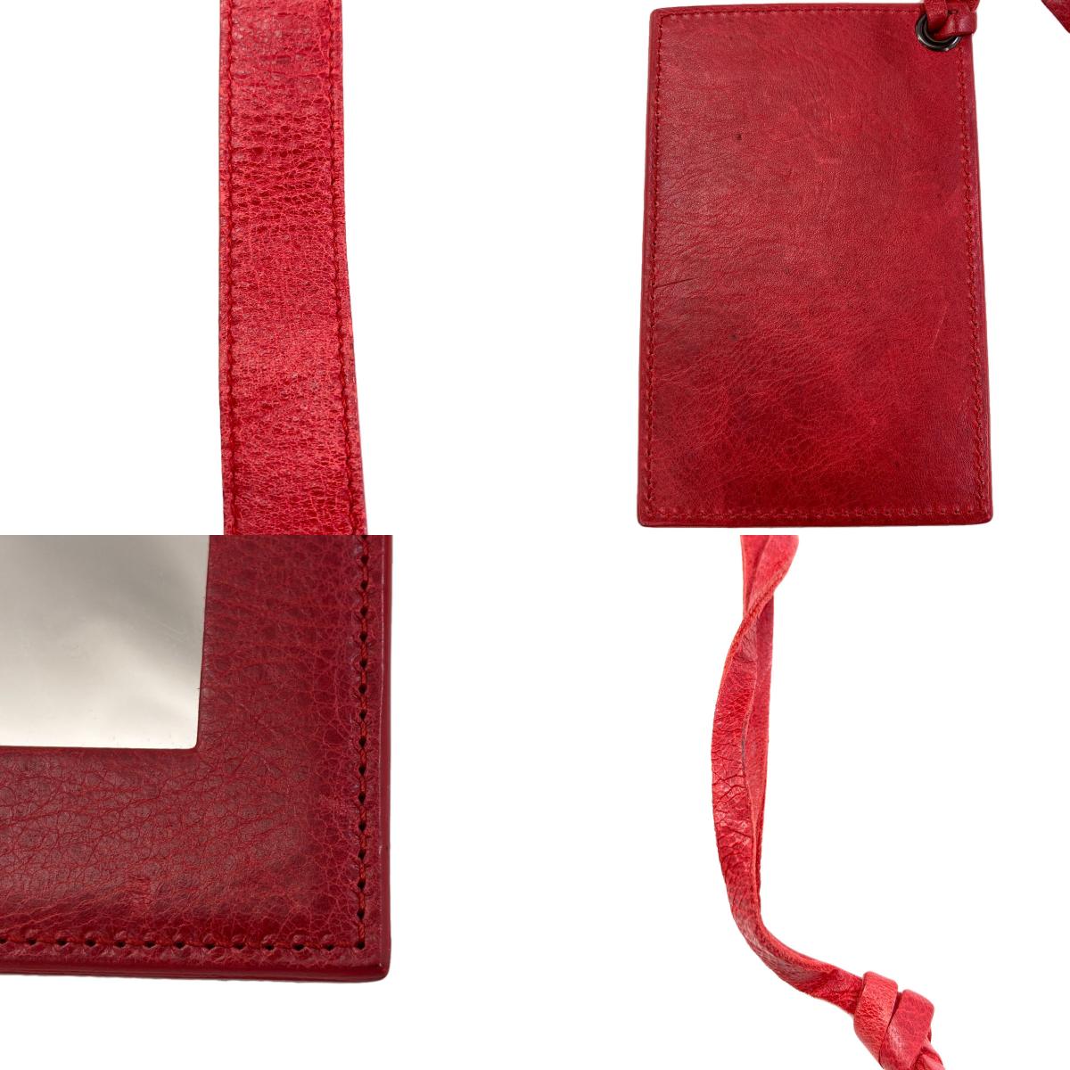 BALENCIAGA 246438 Classic mini pompon Handbag Calf Ladies [Used]