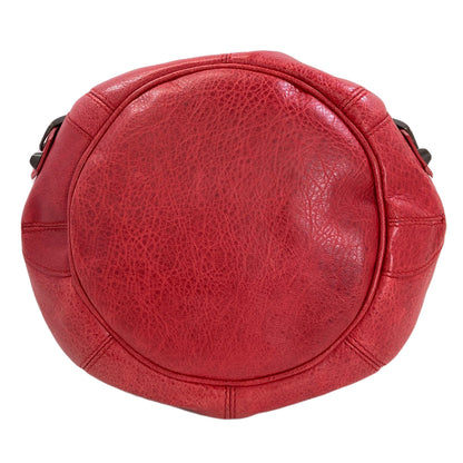 BALENCIAGA 246438 Classic mini pompon Handbag Calf Ladies [Used]