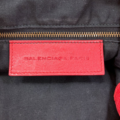 BALENCIAGA 246438 Classic mini pompon Handbag Calf Ladies [Used]