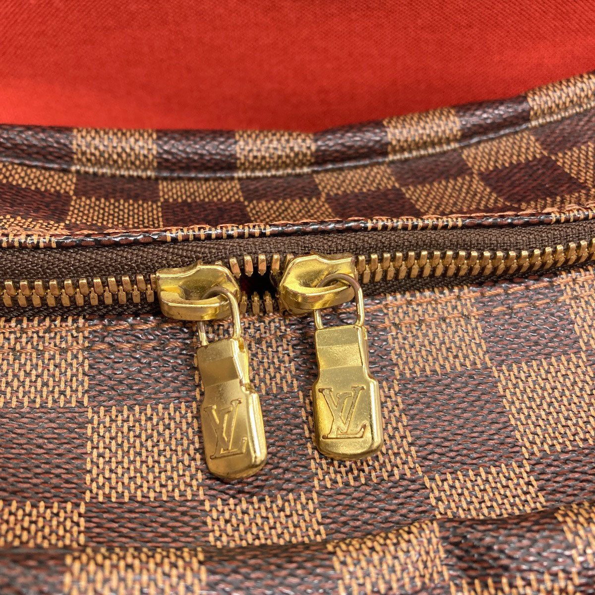 LOUIS VUITTON N45255 Naviglio Shoulder Bag Damier canvas Ladies [Used]