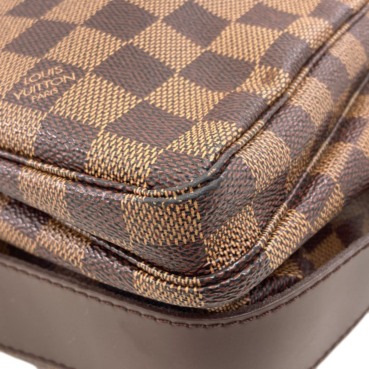 LOUIS VUITTON N45255 Naviglio Shoulder Bag Damier canvas Ladies [Used]
