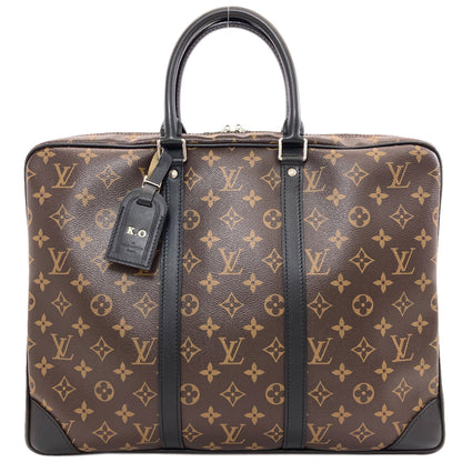 LOUIS VUITTON M40225 Porte-Documents・Voyage Business bag Monogram canvas mens [Used]