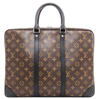 LOUIS VUITTON M40225 Porte-Documents・Voyage Business bag Monogram canvas mens [Used]