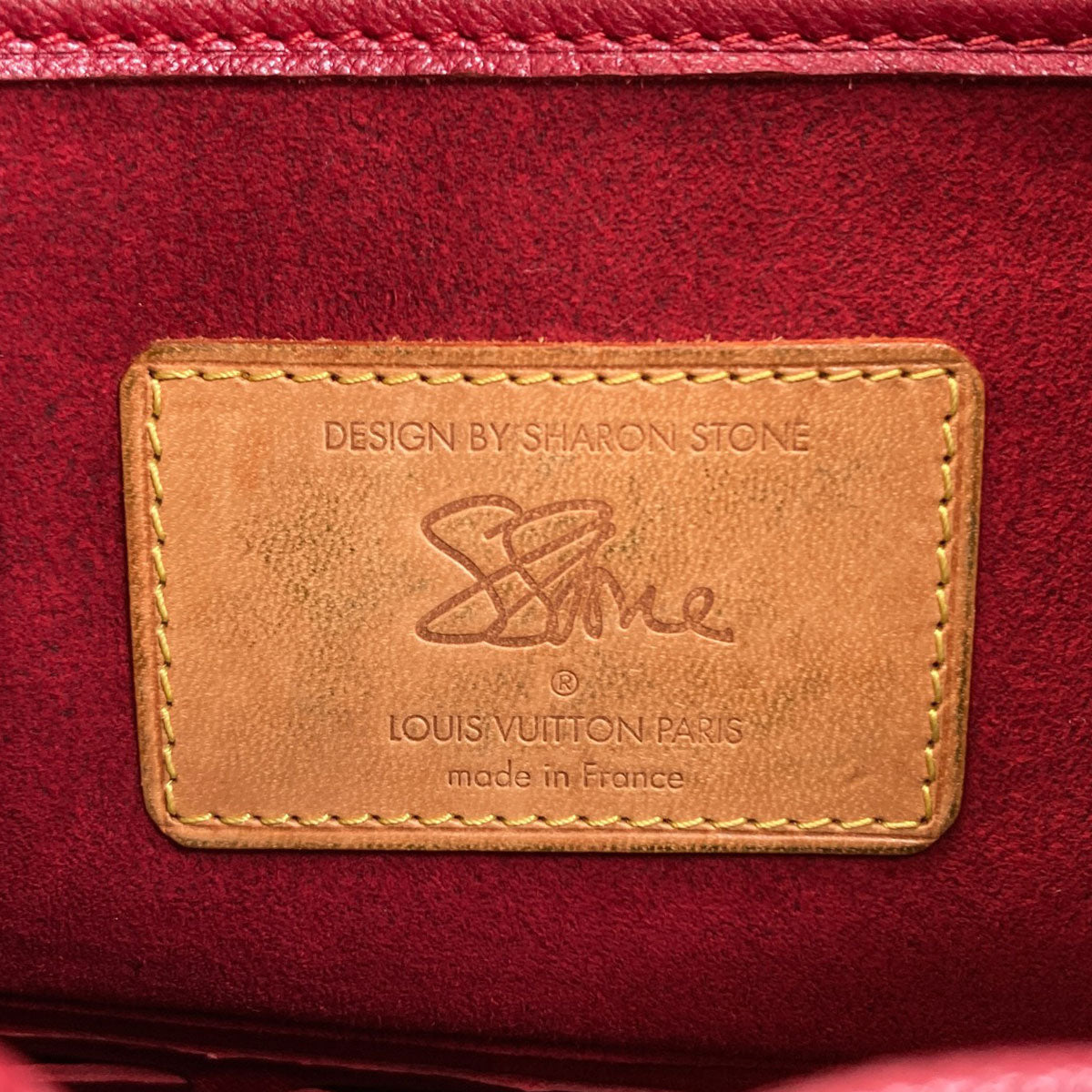LOUIS VUITTON M47275 Amfarsley Sharon Stone collaboration Shoulder Bag Monogram canvas Ladies [Used]