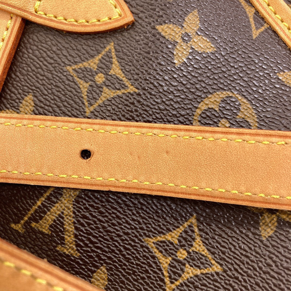 LOUIS VUITTON M40710 Saumur MM Shoulder Bag Monogram canvas Ladies [Used]