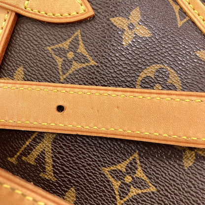 LOUIS VUITTON M40710 Saumur MM Shoulder Bag Monogram canvas Ladies [Used]