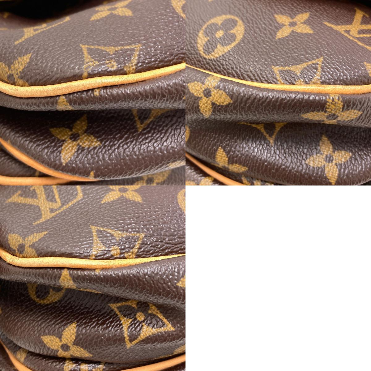 LOUIS VUITTON M40710 Saumur MM Shoulder Bag Monogram canvas Ladies [Used]