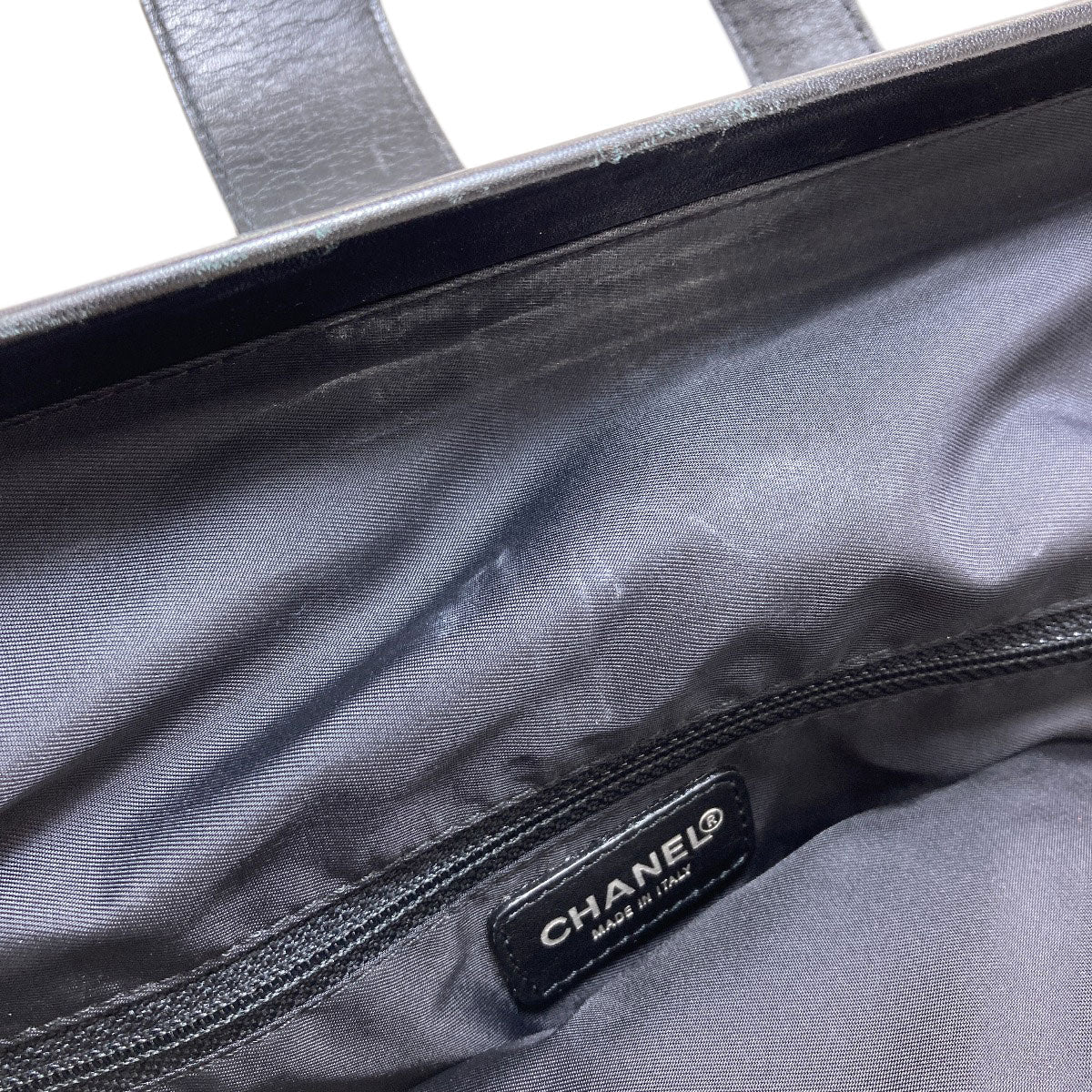 CHANEL New travel line Tote Bag Nylon jacquard Ladies [Used]