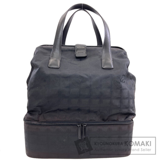 CHANEL New travel line Tote Bag Nylon jacquard Ladies [Used]