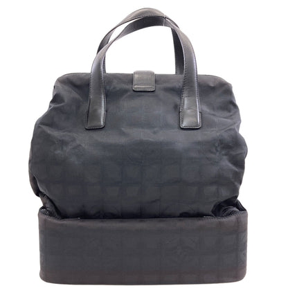 CHANEL New travel line Tote Bag Nylon jacquard Ladies [Used]