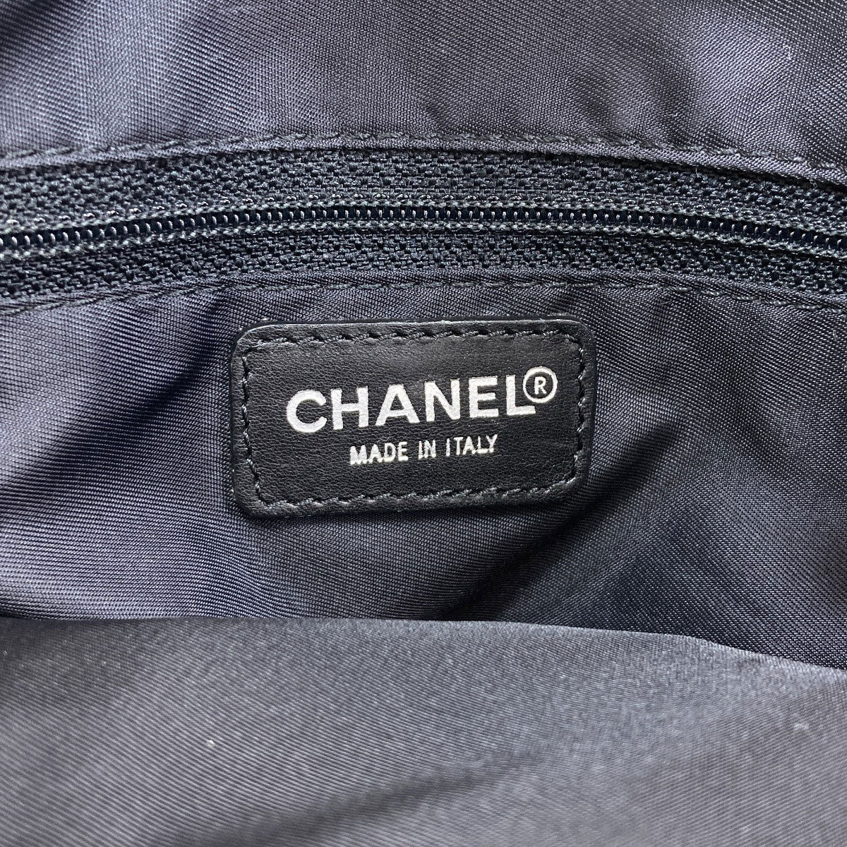 CHANEL New travel line Tote Bag Nylon jacquard Ladies [Used]