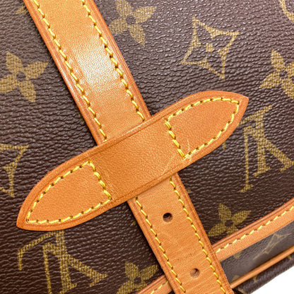 LOUIS VUITTON M40710 Saumur MM Shoulder Bag Monogram canvas Ladies [Used]