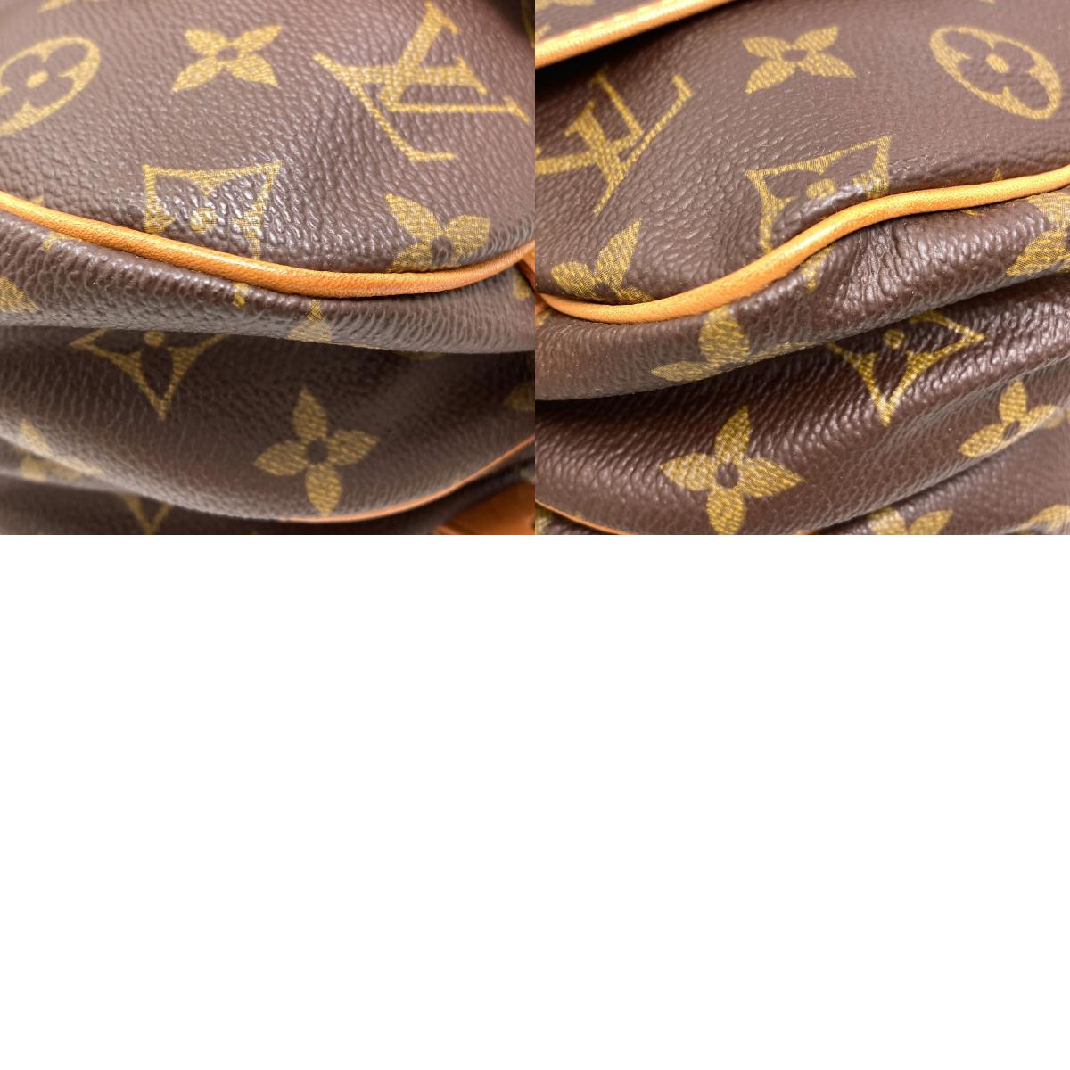 LOUIS VUITTON M40710 Saumur MM Shoulder Bag Monogram canvas Ladies [Used]