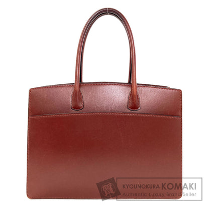 HERMES Whitebus GoldHardware Tote Bag Box calf Ladies [Used]