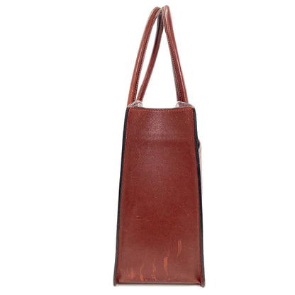 HERMES Whitebus GoldHardware Tote Bag Box calf Ladies [Used]